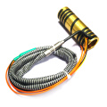 220v Plastic Injection Molding spring hot runner coil nozzle heater With Thermocouple